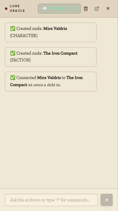 Establishing Connections