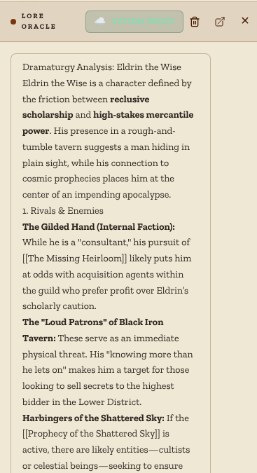 Plot Tension Analysis